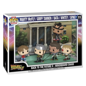 FUNKO POP MOMENTS BACK TO THE FUTURE II - HOVERBOARD CHASE - MARTY MCFLY / GRIFF TANNEN / DATA / WHITEY / SÓLE 11