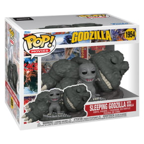 FUNKO POP MOVIES GODZILLA - SLEEPING GODZILLA & MINILLA 1954