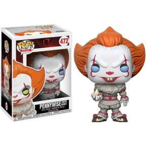 FUNKO POP MOVIES IT A COISA - PENNYWISE WITH BOAT 472