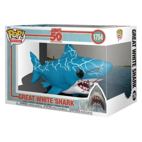 FUNKO POP MOVIES JAWS 50TH ANNIVERSARY - GREAT WHITE SHARK ( TUBARÃO) 1754