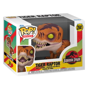 FUNKO POP MOVIES JURASSIC PARK - TIGER RAPTOR 2041