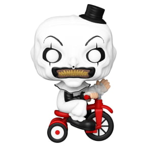 FUNKO POP MOVIES TERRIFIER - ART THE CLOWN WITH BIKE 1591