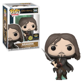 FUNKO POP MOVIES THE LORD OF THE RINGS EXCLUSIVE - ARAGORN 1444 (GLOWS IN THE DARK) ( SENHOR DOS ANÉIS )