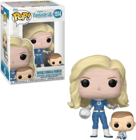 Funko POP! MULHER INVISIVEL E FRANKLIN QUARTETO FANTASTICO - 1514