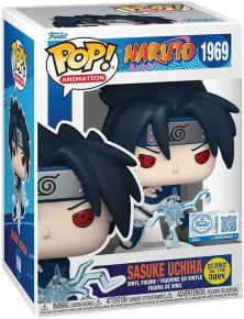 Funko Pop! Naruto Shippuden - Sasuke Uchiha Special Glow in The Dark - 1969