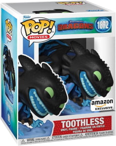 Funko Pop! Premium: Como Treinar o Seu Dragão - Banguela (com Relâmpago)