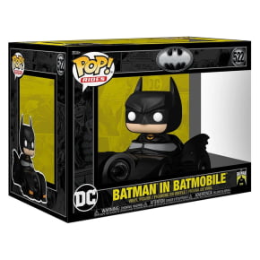 FUNKO POP RIDES BATMAN 85TH ANNIVERSARY - BATMAN IN BATMOBILE 522