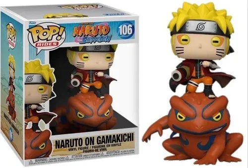 Funko Pop Naruto On Gamakichi 106 ( Rides )