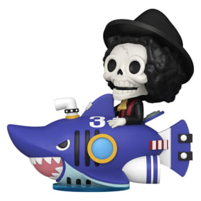  FUNKO POP RIDES ONE PIECE - BROOK WITH SHARK SUBMERGE 141