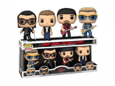 FUNKO POP ROCKS - U2 ZOO TV 4PACK 