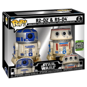 FUNKO POP STAR WARS GALACTIC CONVENTION 2023 - R2-D2 & R5-D4 2-PACK