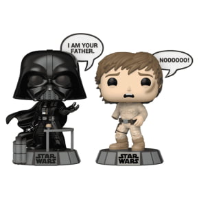 FUNKO POP STAR WARS III: THE REVENGE OF THE SITH - DARTH VADER & LUKE SKYWALKER 2-PACK