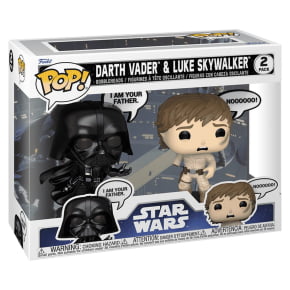 FUNKO POP STAR WARS III: THE REVENGE OF THE SITH - DARTH VADER & LUKE SKYWALKER 2-PACK