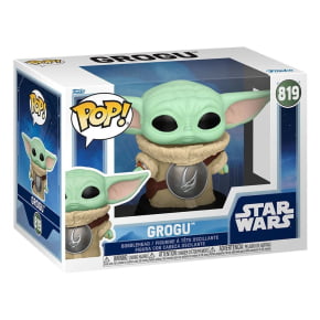 FUNKO POP STAR WARS: THE MANDALORIAN & GROGU - GROGU 819