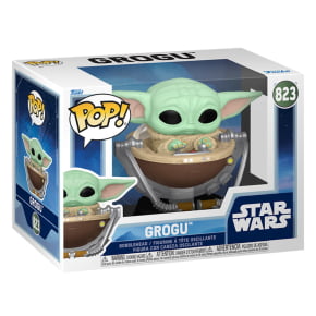 FUNKO POP STAR WARS: THE MANDALORIAN & GROGU - GROGU 823