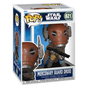 FUNKO POP STAR WARS: THE MANDALORIAN & GROGU - MERCENARY GUARD DROID 821