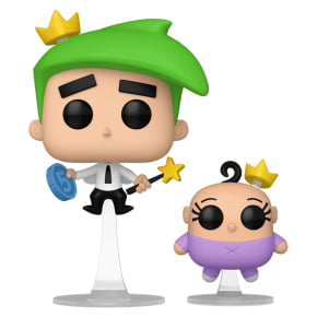 FUNKO POP TELEVISION NICKELODEON: OS PADRINHOS MAGICOS - COSMO & POOF 1691
