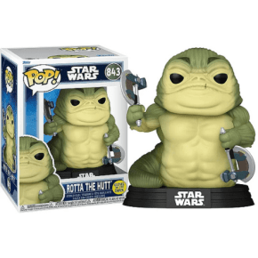 Funko Pop! Television Star Wars Rotta The Hutt 843 Exclusivo Glow in the dark