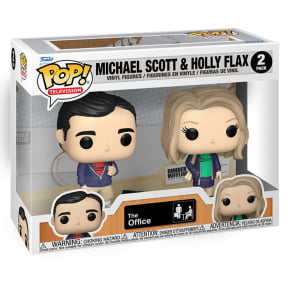 FUNKO POP TELEVISION THE OFFICE - MICHAEL SCOTT & HOLY FLAX 2-PACK
