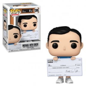FUNKO POP TELEVISION THE OFFICE - MICHAEL SCOTT WITH CHECK 1395