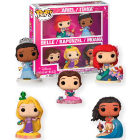 Kit 5 Bonecos Funko Pop! Disney Princesas Kit 5 Bonecos Funko Pop! Disney Princesas
