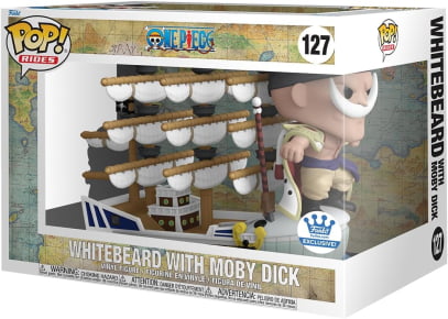 One Piece Pop! Rides Deluxe Barba Branca com Moby Dick 127