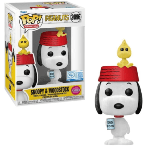 Pop! Funko Snoopy e Woodstock Flocked 2096 Peanuts