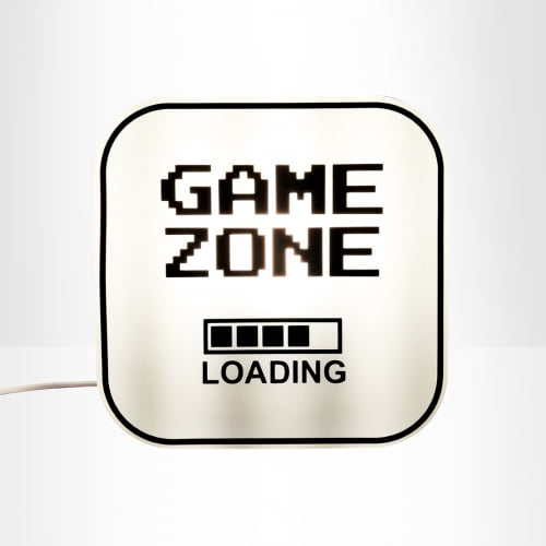 LUMINÁRIA BOX GAME ZONE