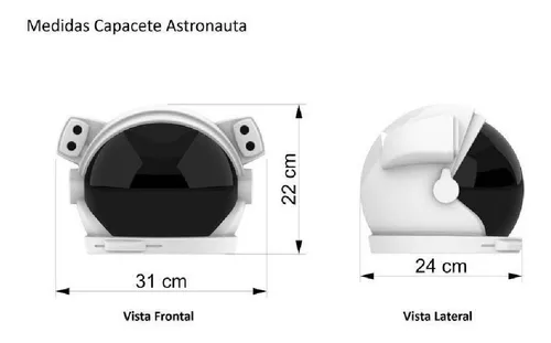 Luminária Capacete Astronauta 