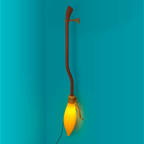 Luminária Nimbus 2000 Harry Potter