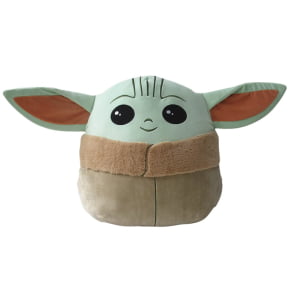 Pelúcia Grogu ( Baby Yoda ) (Squishmallows) (Oficial Disney) 