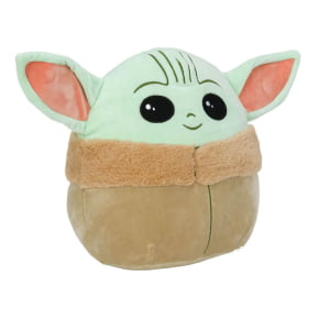 Pelúcia Grogu ( Baby Yoda ) (Squishmallows) (Oficial Disney) 