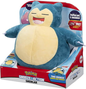  Pelúcia Snorlax com Som - POKEMON