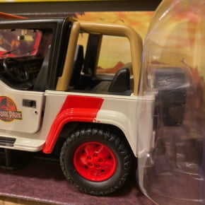 Carros de Metal Jada Jeep Wrangler 1992  (1/24) ( Jurassic Park )